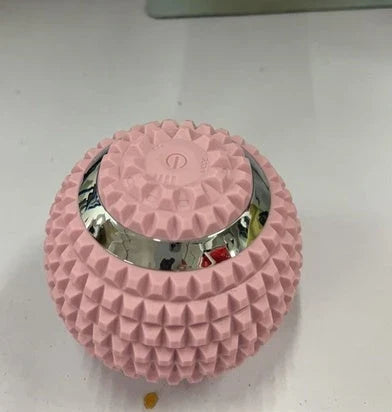 Premium vibrating massage ball with 4 adjustable vibration modes for muscle relaxation and recovery