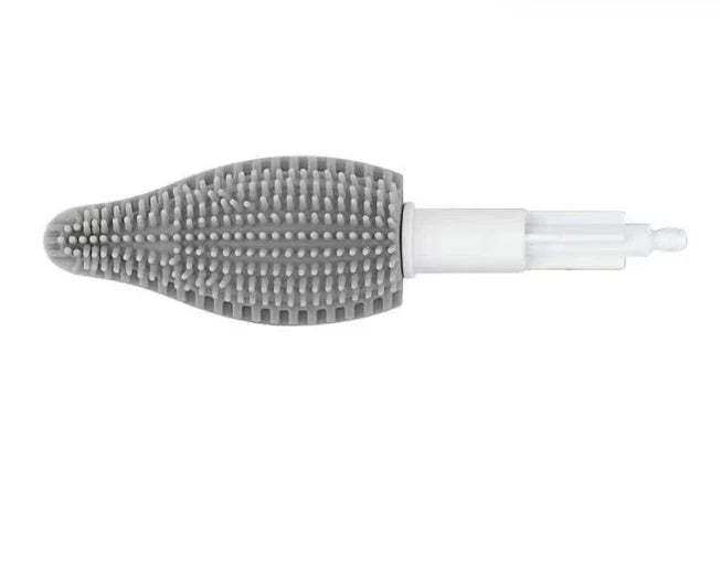 Powerful automatic cordless cleaning brush with interchangeable brush heads for cleaning kitchen, bathroom, and other surfaces