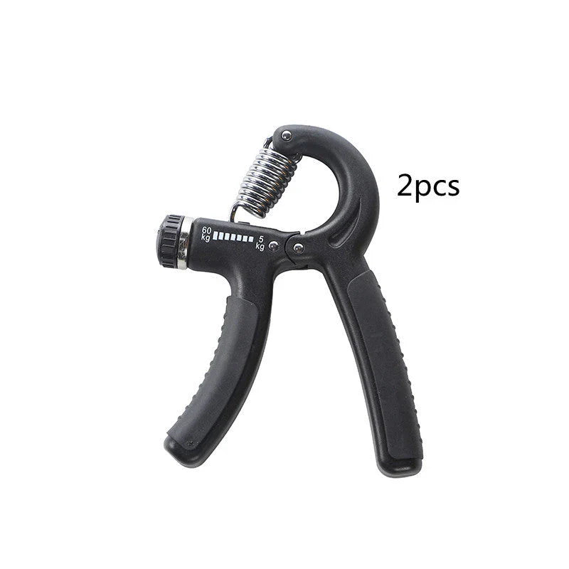 Robust adjustable hand grips with a range of 10-40 kg, designed for building powerful grip strength