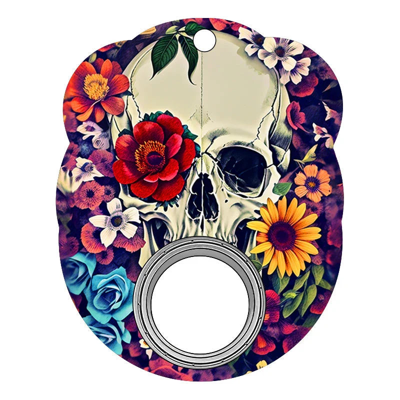 Customizable fidget spinner keychain in various vibrant designs to relieve stress, improve focus, and reduce anxiety