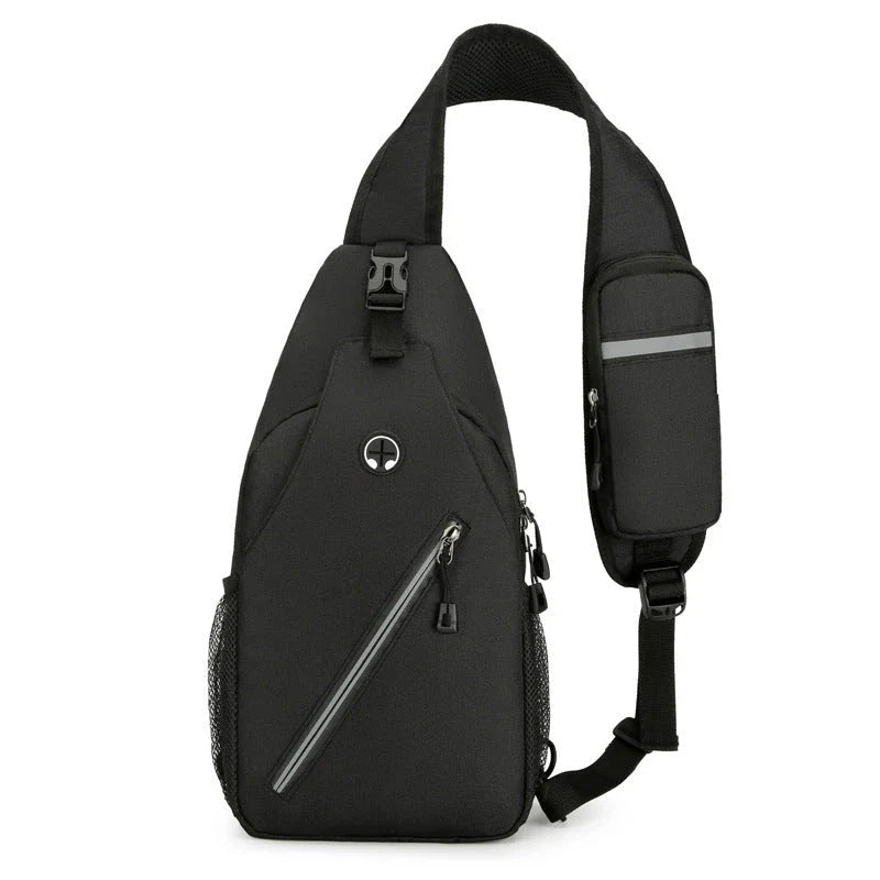 Versatile canvas crossbody messenger bag for men, featuring durable construction, multiple pockets, and an adjustable strap for comfortable everyday use.