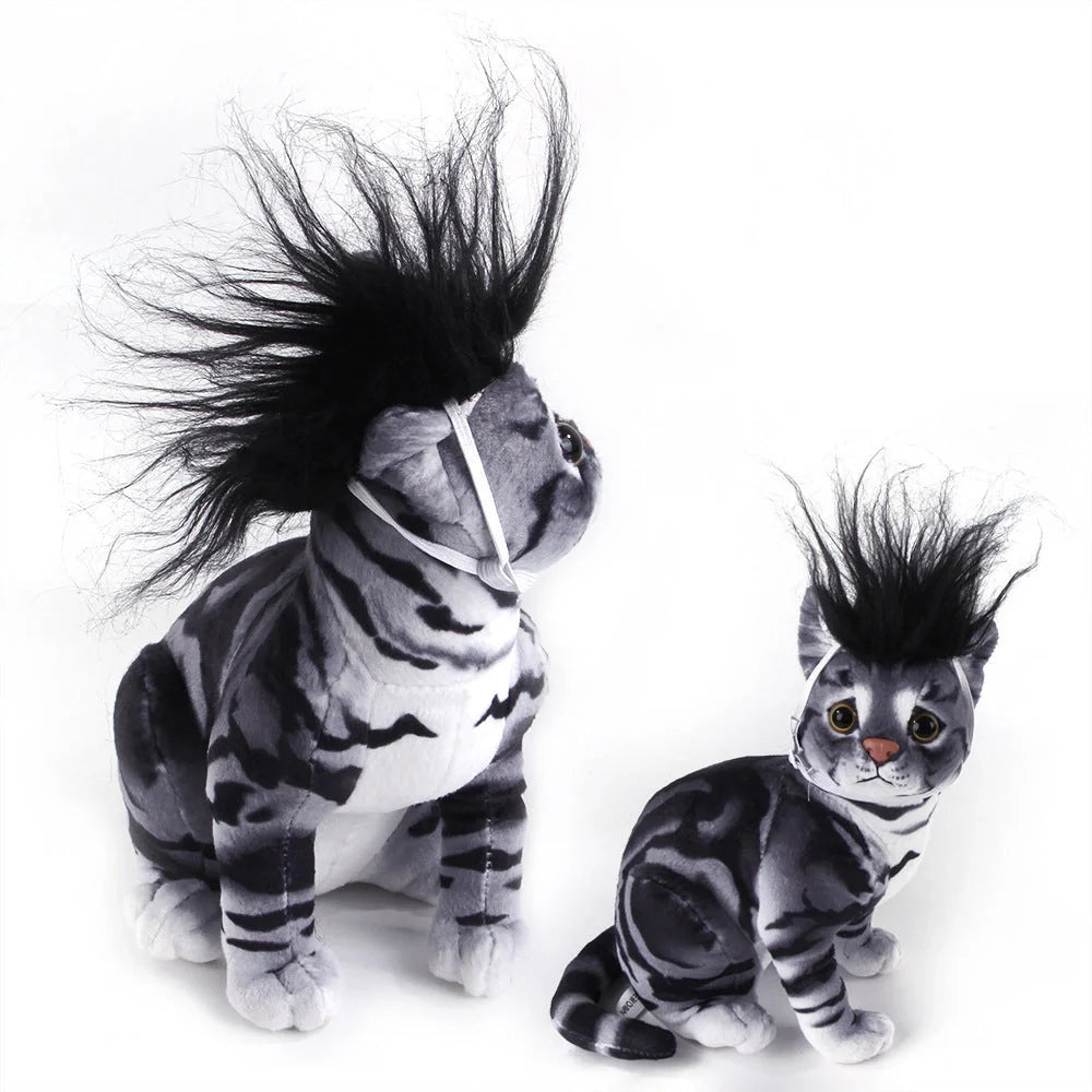 Adjustable dog wig in various colours for pet cosplay and photography