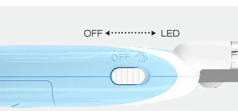 Premium electric pet nail grinder with LED light for safe, precise nail trimming of cats and dogs