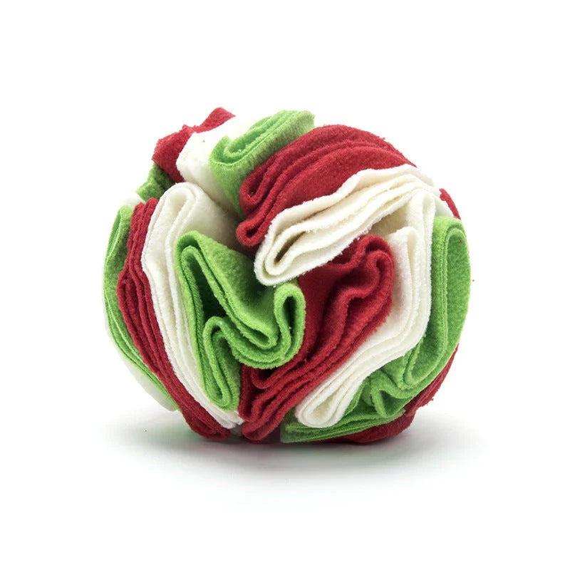Premium snuffle puzzle mat made of soft, eco-friendly polar fleece to stimulate pets' natural foraging instincts