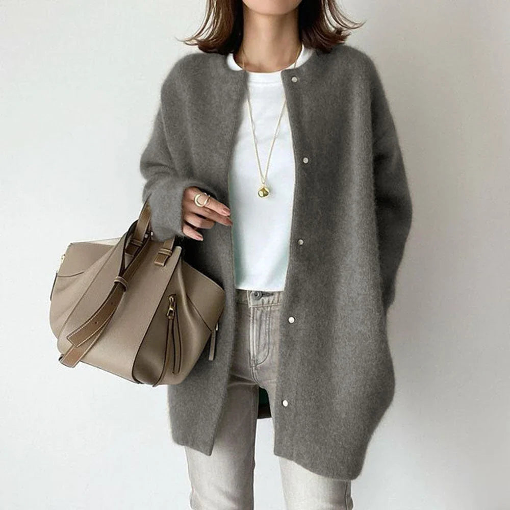 Stylish and cozy oversized cardigan jacket in various colors and sizes