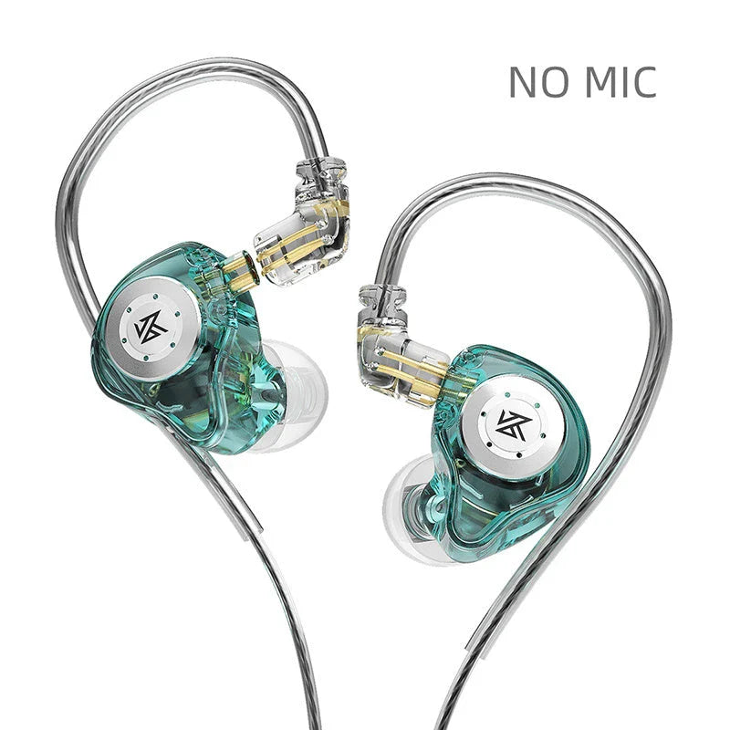 KZ EDX Pro Earphones with powerful bass, noise cancellation, and ergonomic design for active lifestyles.
