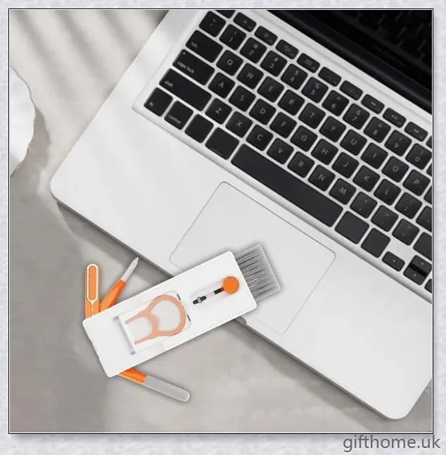 11-in-1 Portable Headset, Phone and Keyboard Cleaning Kit with Various Cleaning Tools