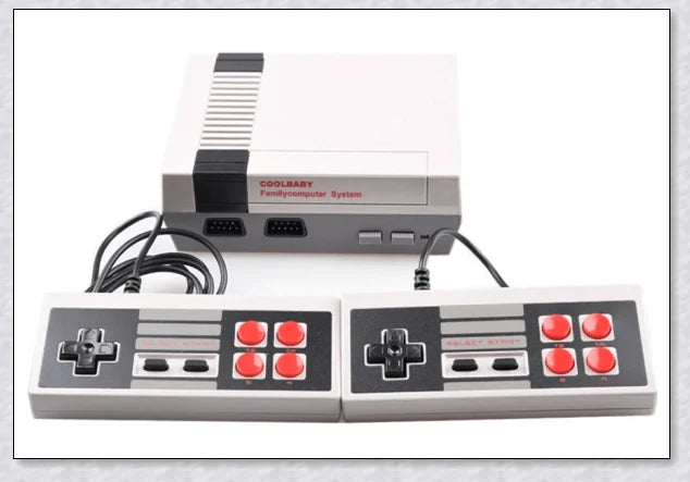 Retro Console 620 Classical Games - Relive the nostalgia of classic video games on your TV or computer with this compact, high-quality retro gaming device.