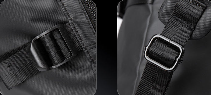 High-capacity travel backpack made from durable Oxford cloth with breathable, wear-resistant design and spacious 36-55 litre capacity