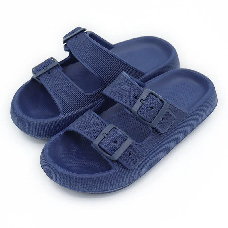 Stylish and comfortable platform slippers for women featuring a variety of vibrant color options