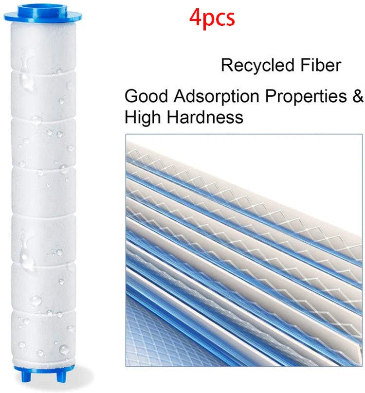 Premium 3-mode high-pressure shower head with detachable filter, made of durable ABS material for a relaxing and refreshing shower experience.