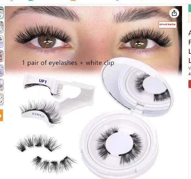 Magnetic mink false eyelashes in various styles and colours, designed for a natural and captivating eye look.