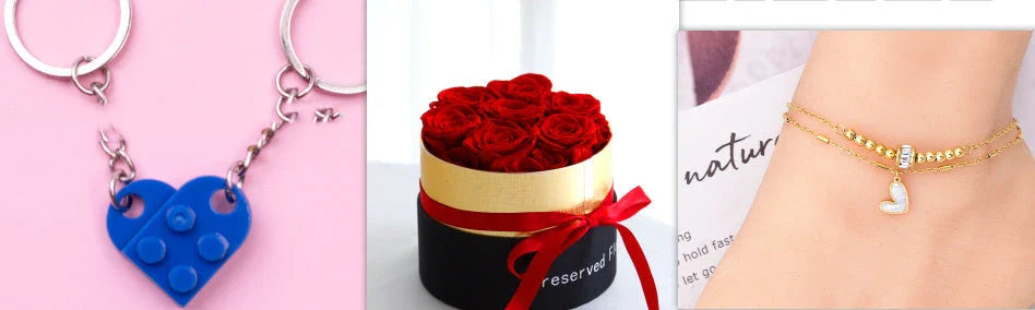 Premium preserved real roses in a luxurious gift box, a romantic floral centerpiece that lasts for years