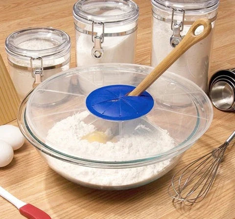 Premium Splash-Proof Bowl Cover for Mixer Bowls, Prevents Batter Splatter, Durable and Easy to Use Baking Accessory