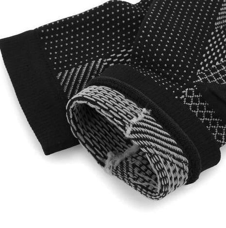 Premium sports compression socks with ankle support, breathable nylon material, and stylish designs