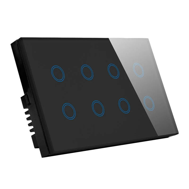 Premium Wi-Fi Enabled Smart Glass Light Switch with Intuitive Touch Control and Remote Access