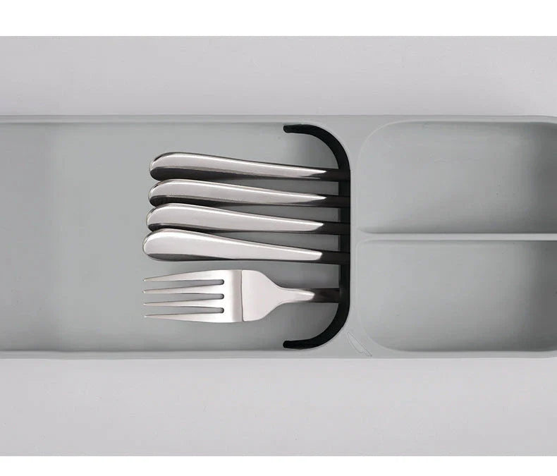 Innovative Drawer Organiser with separate compartments for efficient kitchen storage and organisation