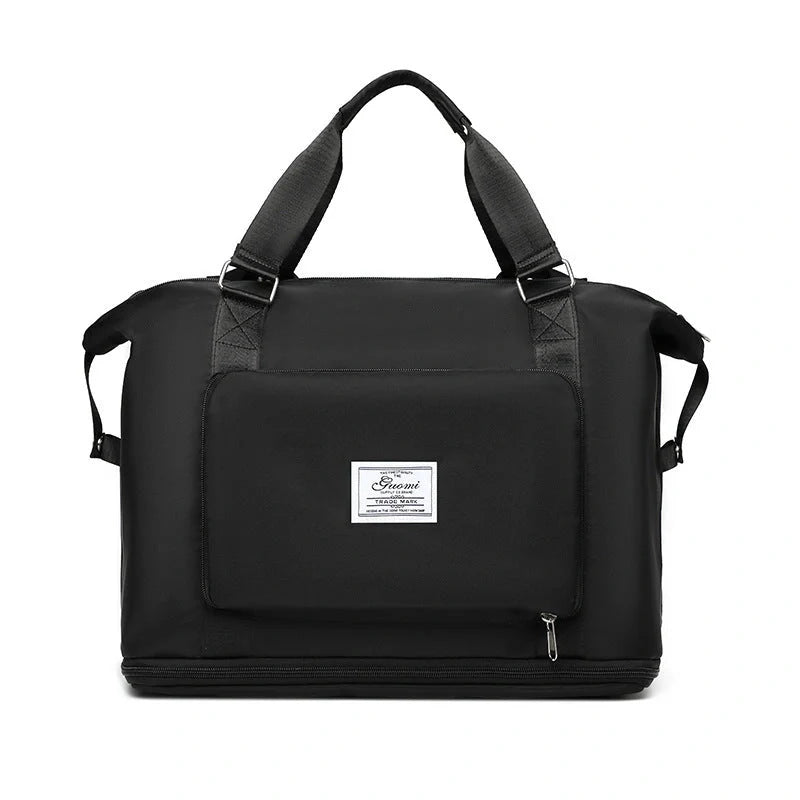 Folding travel bag for women in various colours, lightweight and durable Oxford cloth