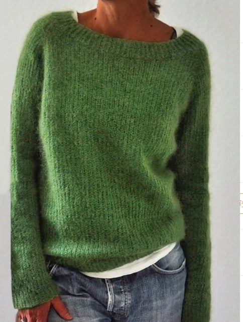 Casual fine wool knit sweater in various colours and sizes