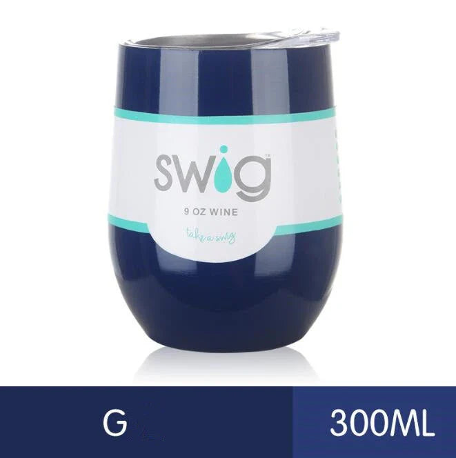 9 oz insulated stainless steel tumbler mug with lid in various vibrant colours, perfect for hot and cold beverages
