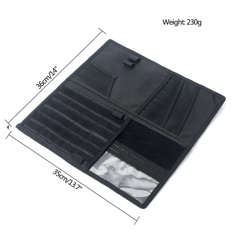 Premium car sun visor organiser with multiple storage compartments for CDs, documents, and other driving essentials