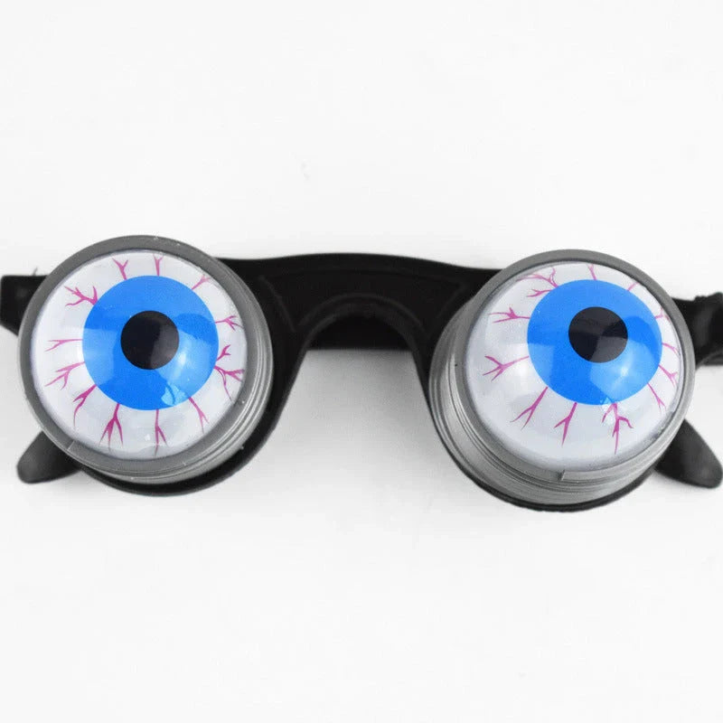 Stylish pet glasses with round lenses, ultra-thin alloy frames, and vibrant colours to dress up your furry friend.