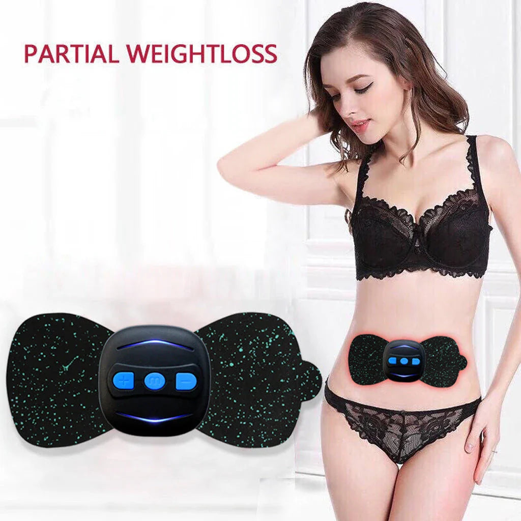 Portable neck massager with adjustable intensity levels for relieving muscle tension and stress