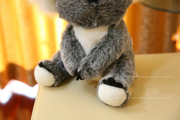Adorable plush koala soft toy in various sizes, made with premium materials in the UK for a cuddly and durable companion