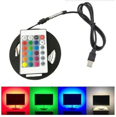 Premium RGB 5050 LED strip lights with vibrant colour options and versatile installation