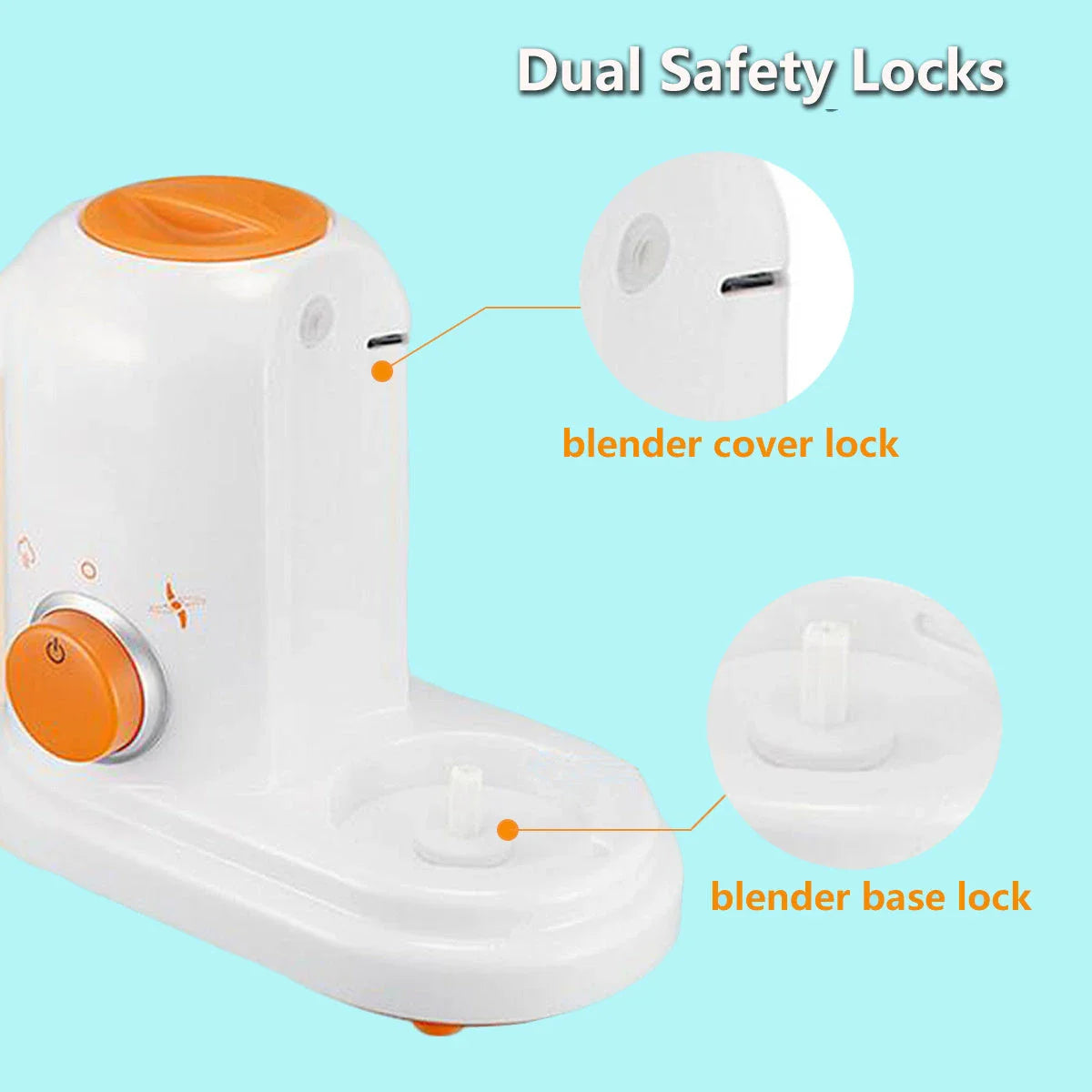 Smart Infant Food Processor with advanced features for preparing fresh, healthy baby meals
