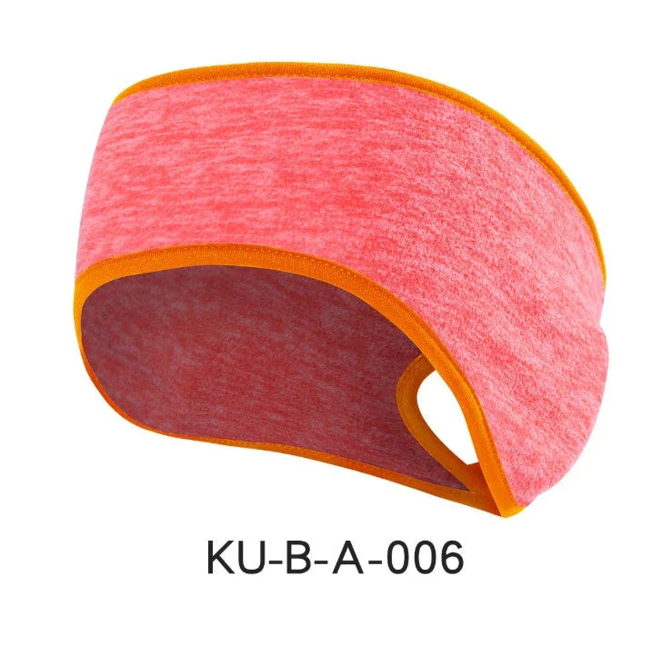 Premium windproof earmuffs with breathable fabric, moisture-wicking technology, and durable construction for cold weather running and sports