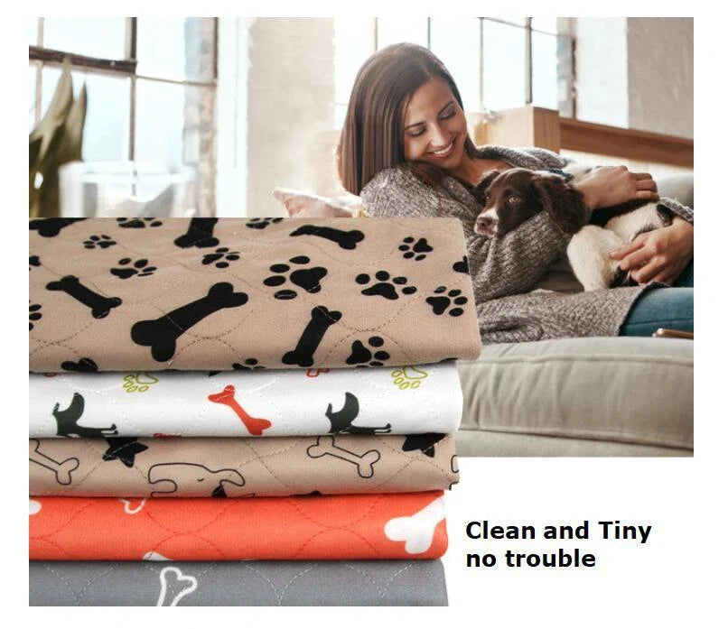 Highly absorbent and waterproof pet pads made with premium materials for convenient cleanup and pet comfort