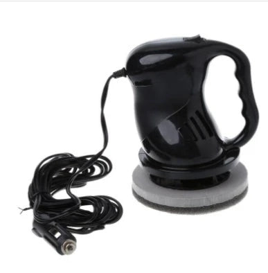 A high-quality car polishing machine with a thick power cord, ergonomic design, and sturdy ABS construction for a showroom-worthy shine.