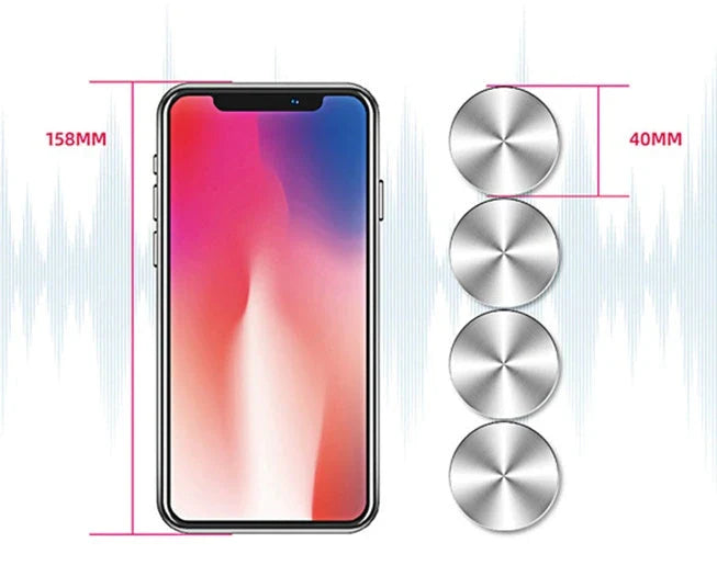 Hummingbird Bone Conduction Speaker - Versatile Bluetooth speaker that transforms any hollow surface into a customizable audio system