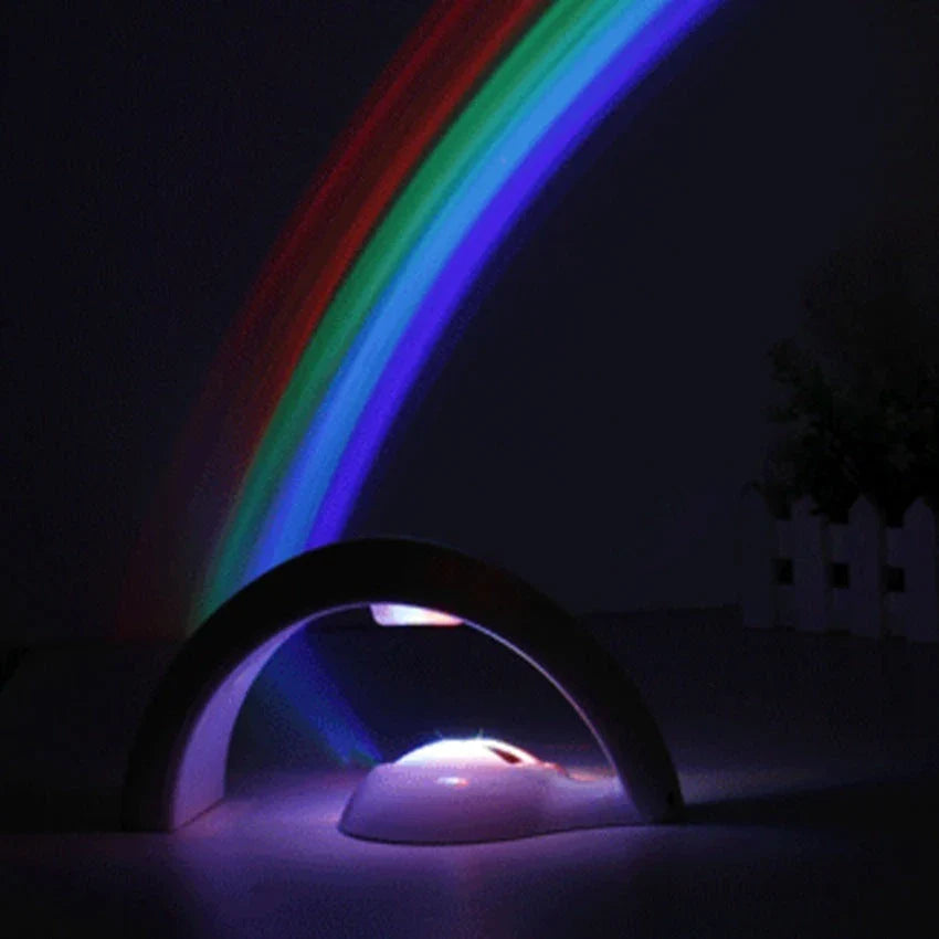 Premium Magical Rainbow Sky Projection Night Light for creating a tranquil, soothing ambience in UK homes
