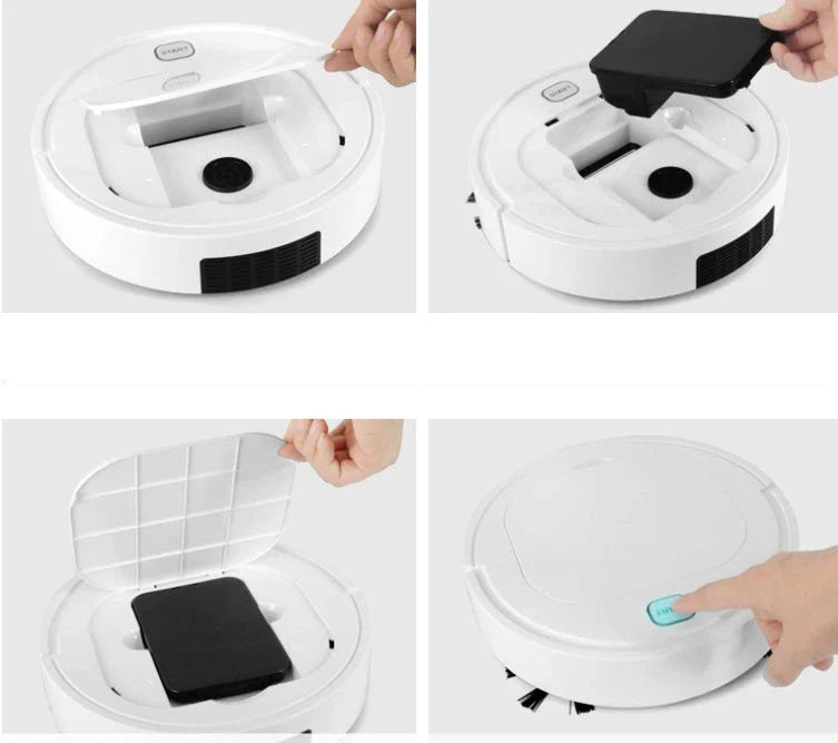 Intelligent Home Robot - Sophisticated Robotic Vacuum Cleaner for Effortless Cleaning in British Homes