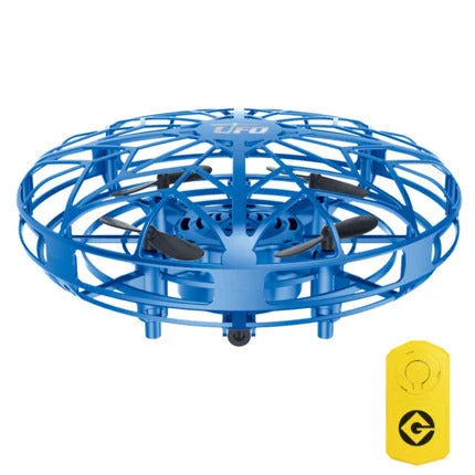 Intuitive air drone with UFO-inspired design, gesture control, and automatic obstacle avoidance for seamless aerial experiences.