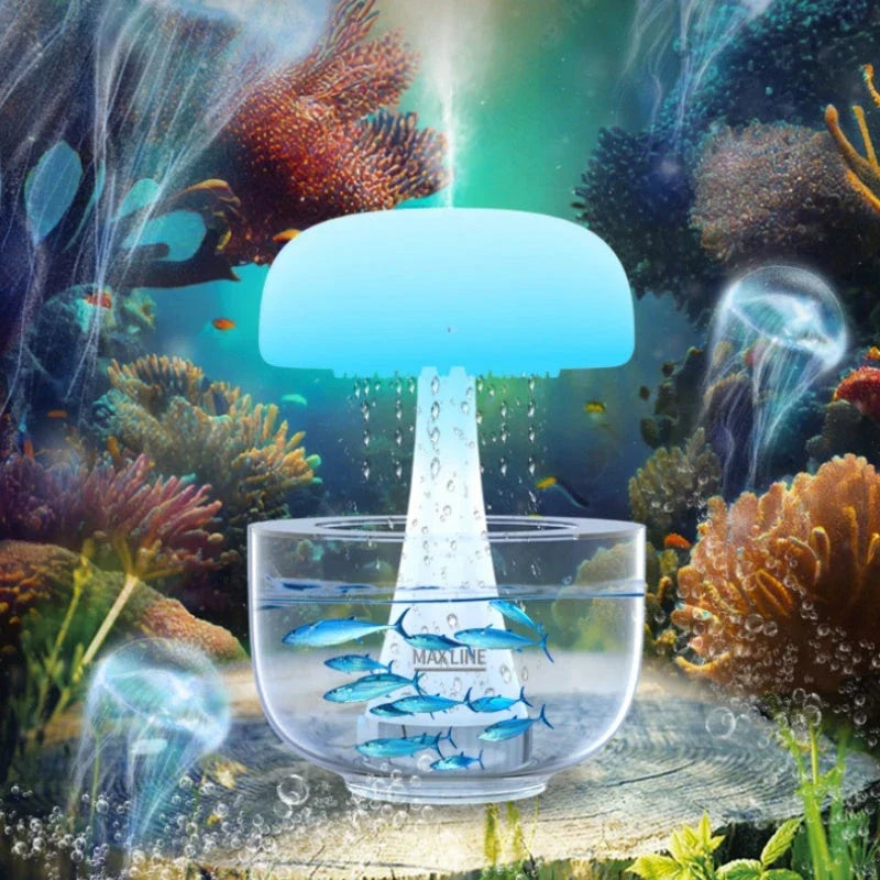 Versatile Cloud Humidifier with Soothing Ambience Lighting