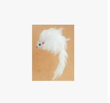 A handcrafted cat toy made from solid wood and natural materials, featuring a feather-on-a-stick design to captivate and engage your feline friend.