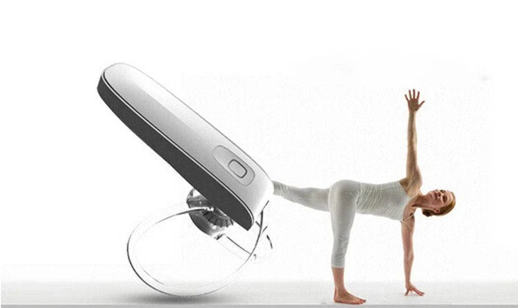 Compact and lightweight Bluetooth headset with premium design, ideal for hands-free calling and wireless communication in the UK