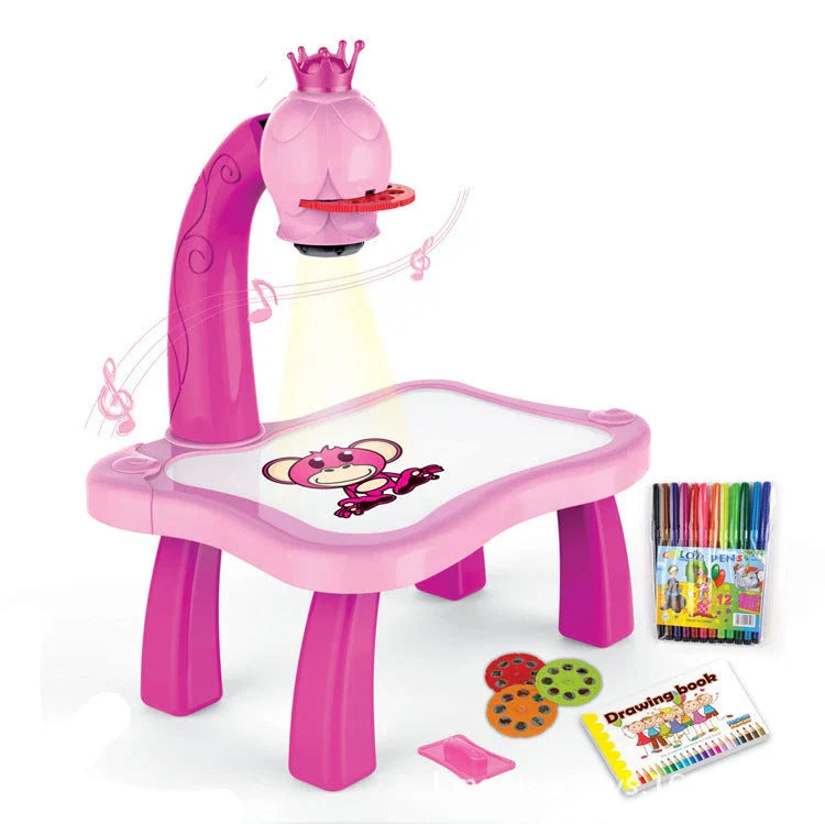 GiftHome UK Illuminating Kids' Creativity: Smart Projection Art Desk