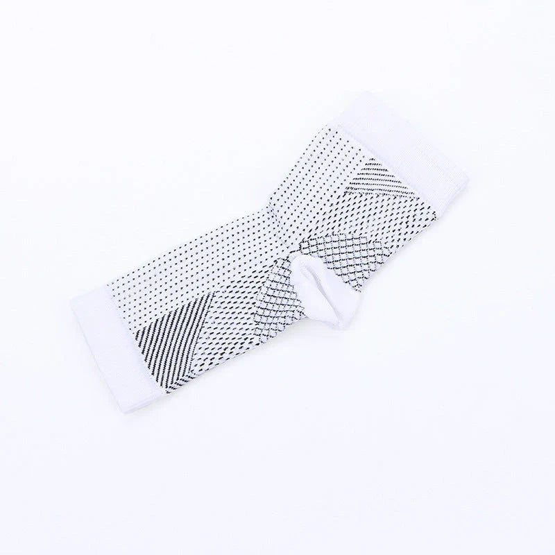 Premium sports compression socks with ankle support, breathable nylon material, and stylish designs