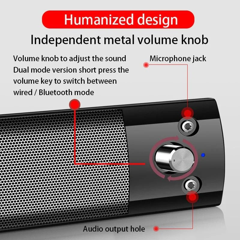 Premium Bluetooth stereo speakers with subwoofer for immersive audio experience