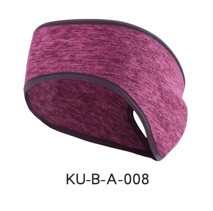Premium windproof earmuffs with breathable fabric, moisture-wicking technology, and durable construction for cold weather running and sports