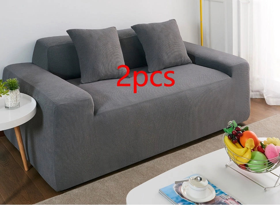 Waterproof polar fleece sofa slipcover in various colours protecting your living room furniture