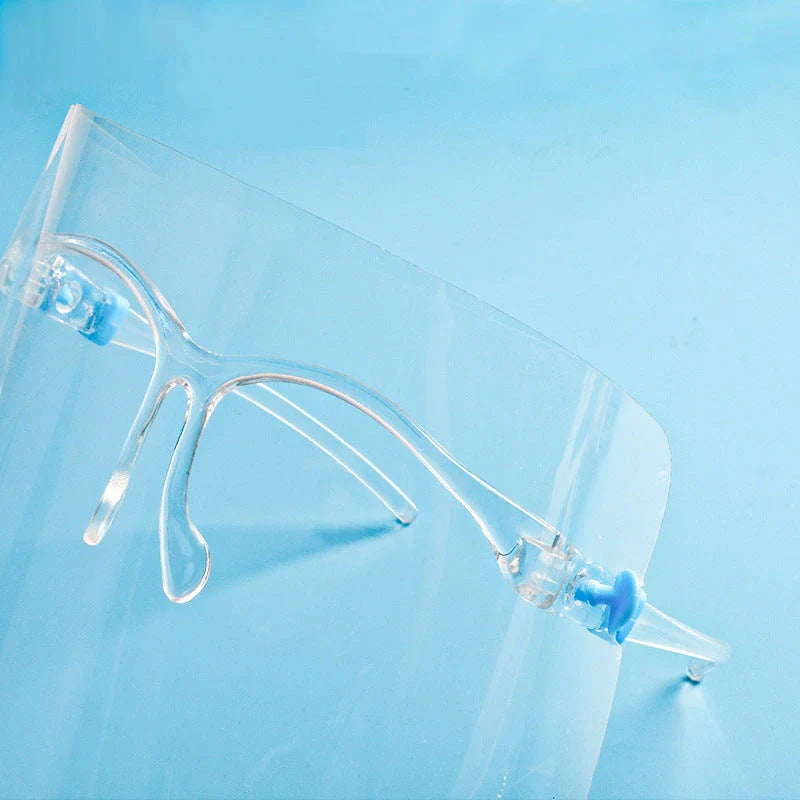 Anti-Fog and Anti-Spray Protective Face Mask with Premium Materials and Sleek, Head-Mounted Design