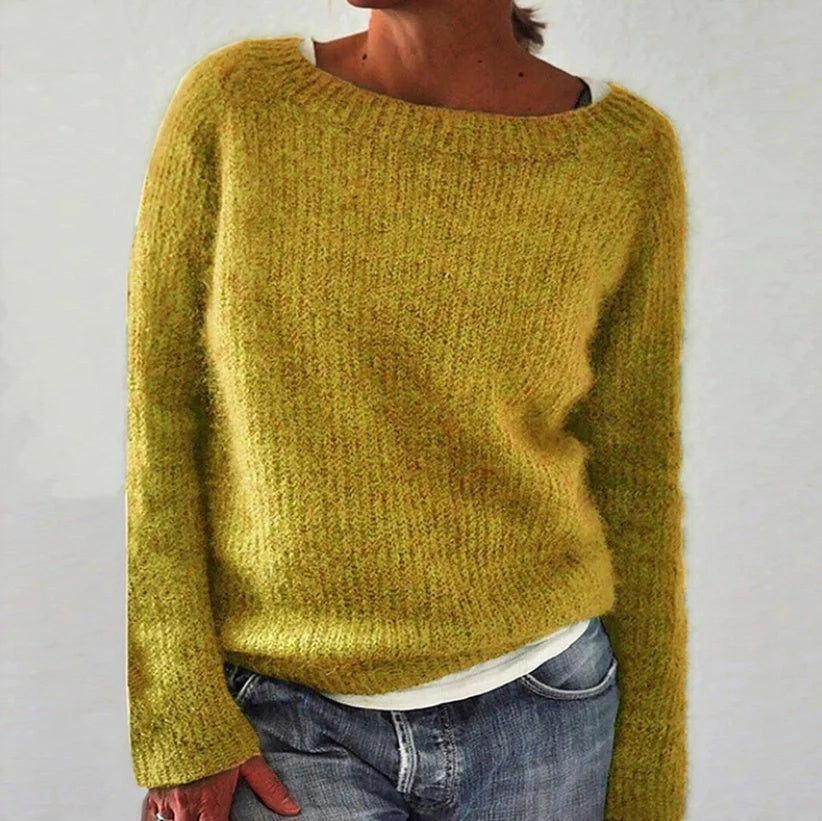 Casual fine wool knit sweater in various colours and sizes