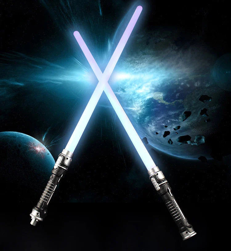 Brilliant Laser Light Sword with glowing blade and authentic sound effects for imaginative play
