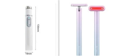 Portable Skin Reviving Laser Pen with Blue Light Therapy and Massage for Acne, Wrinkles, and Dark Circles