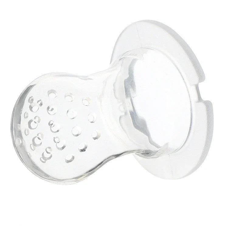 Versatile silicone pacifier with secure design to provide a safe and comfortable feeding experience for babies